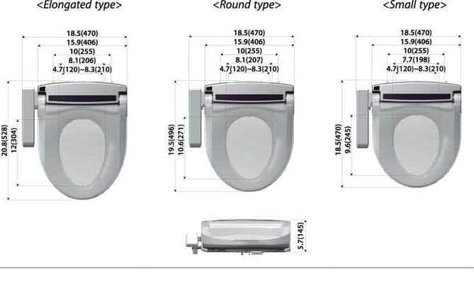 Vebra Ocean Limited Edition Perfect Size Dusch WC Aufsatz