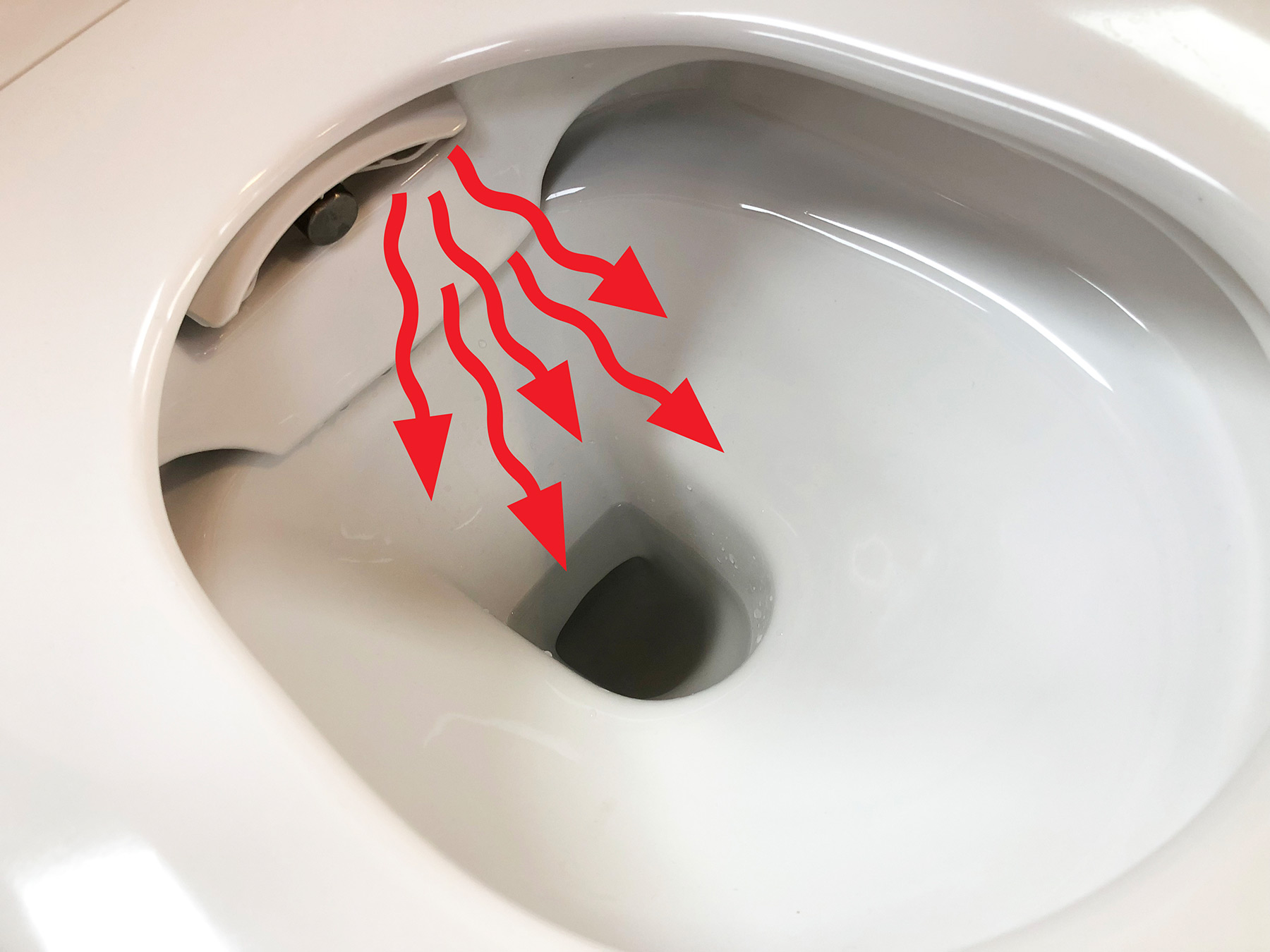 Popodusche® PRO 2.0 Wand Dusch WC