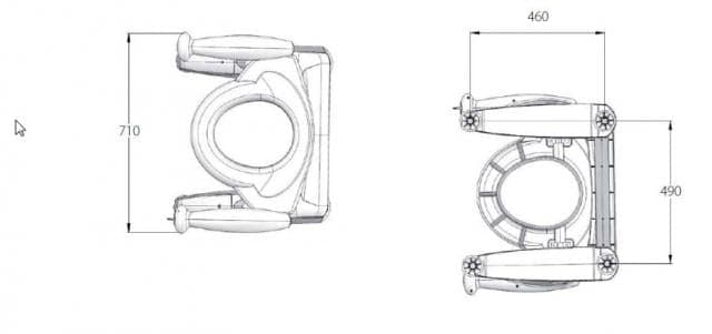 Solo Toilettenaufstehhilfe (Toilettenlift)